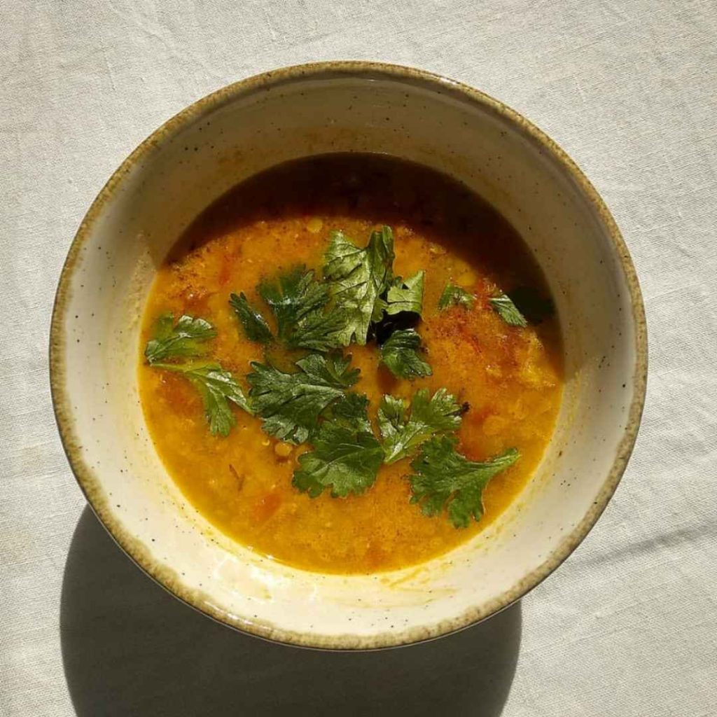 Sopa saludable